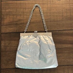 Silver Chain Strap Women's Bag